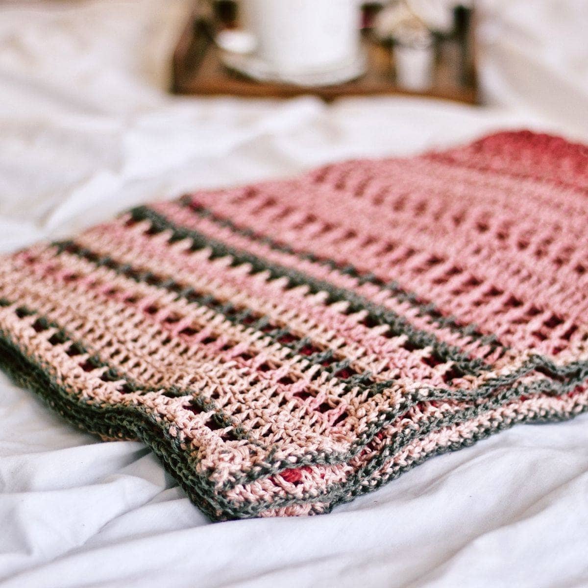 En Rose Lap Blanket Kit