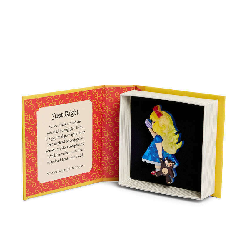 Just Right Brooch by Erstwilder x Pete Cromer