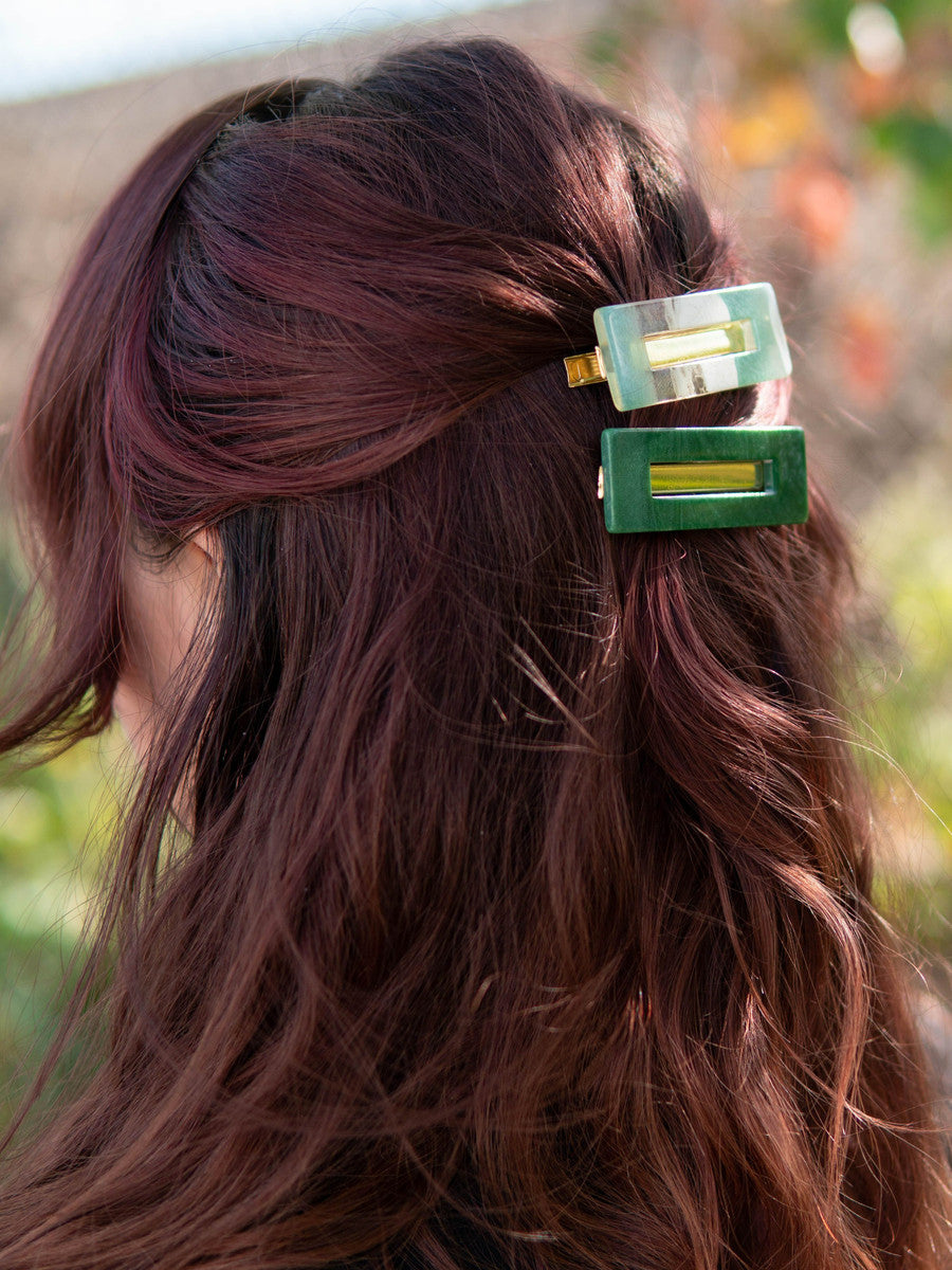 Resin Hair Clips