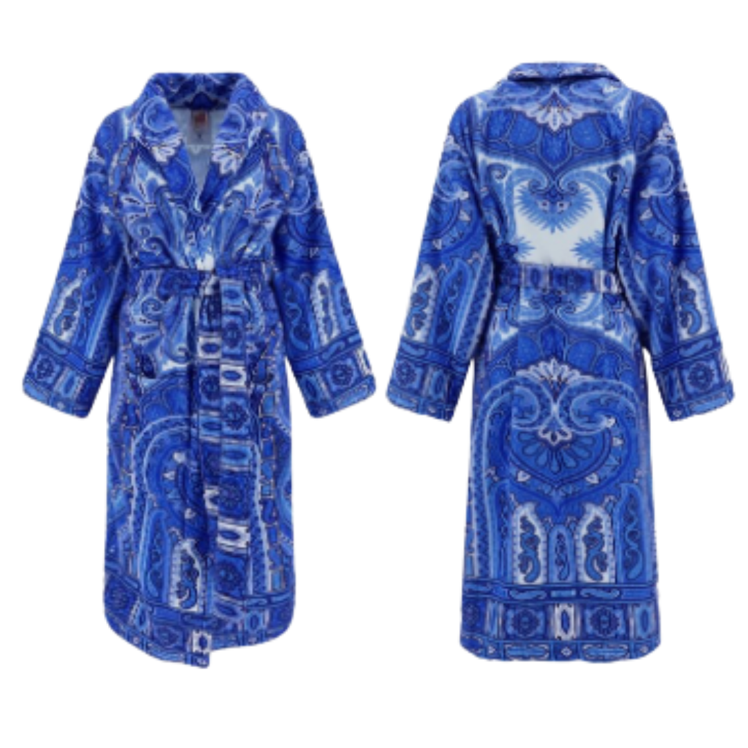 Paisley Terrycloth Patchwork Kitten