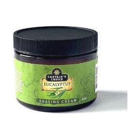 Captain's Choice Eucalyptus Shaving Cream 4 Oz