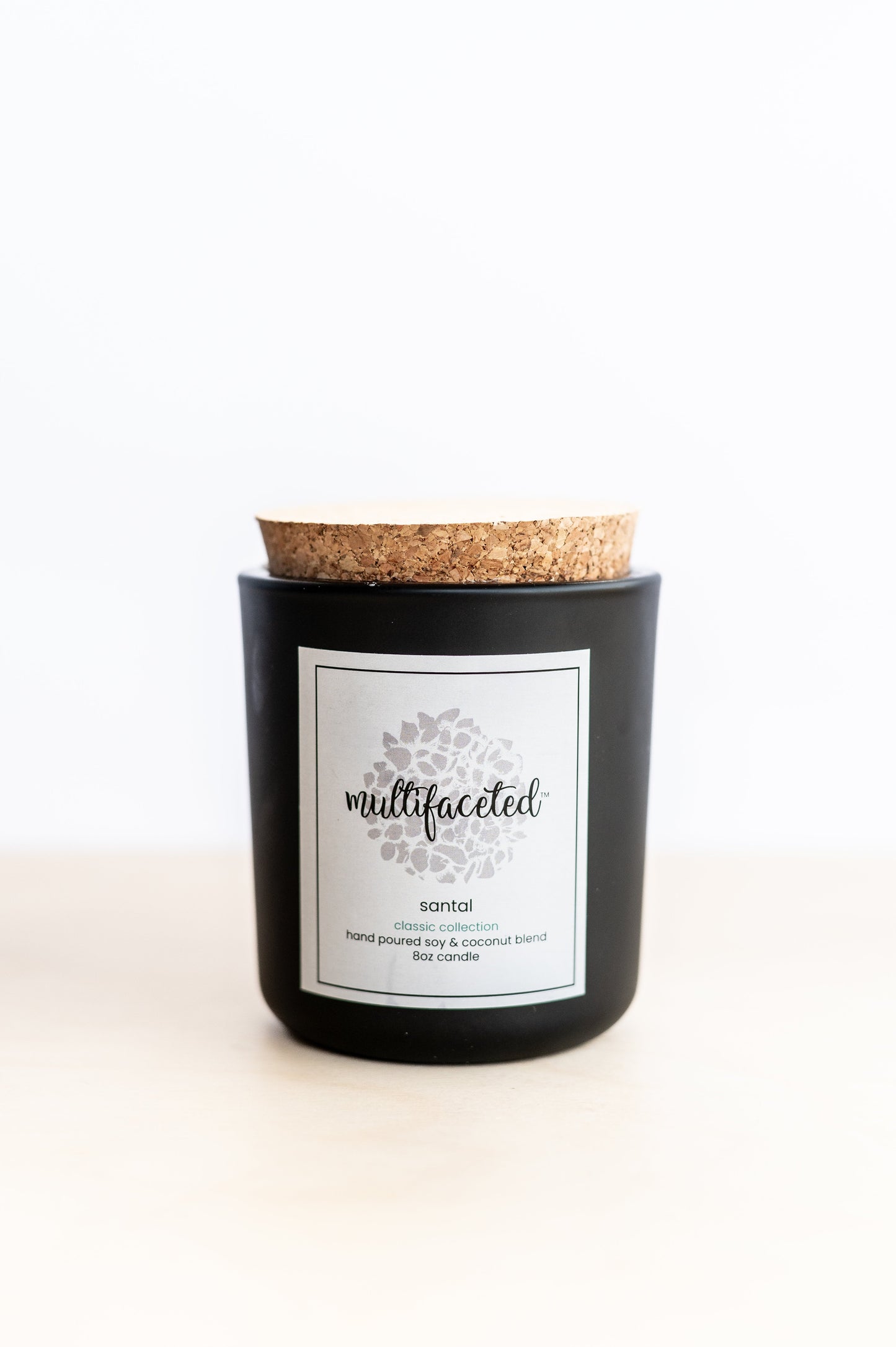 Santal Scent Candle - Eco-Friendly 8 oz.