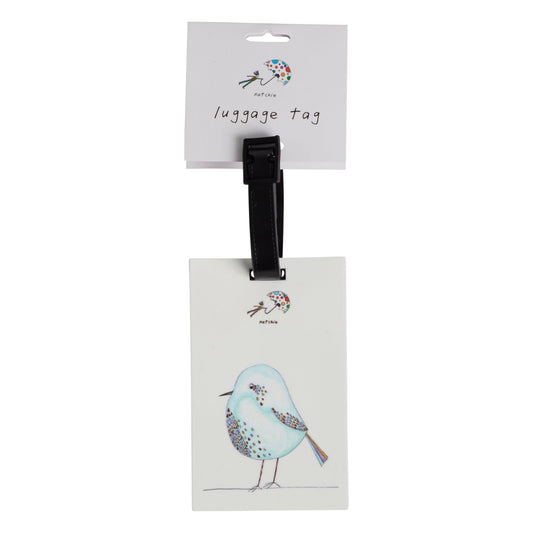 Jean "Bird Bird" Luggage Tag