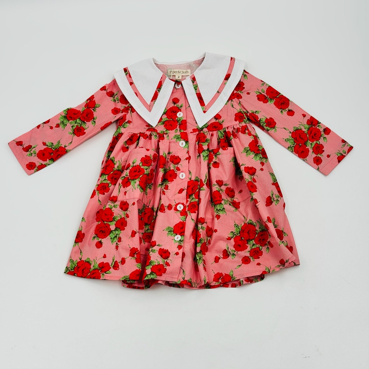 Garden Dress- Vintage Rose (Sample Rack)