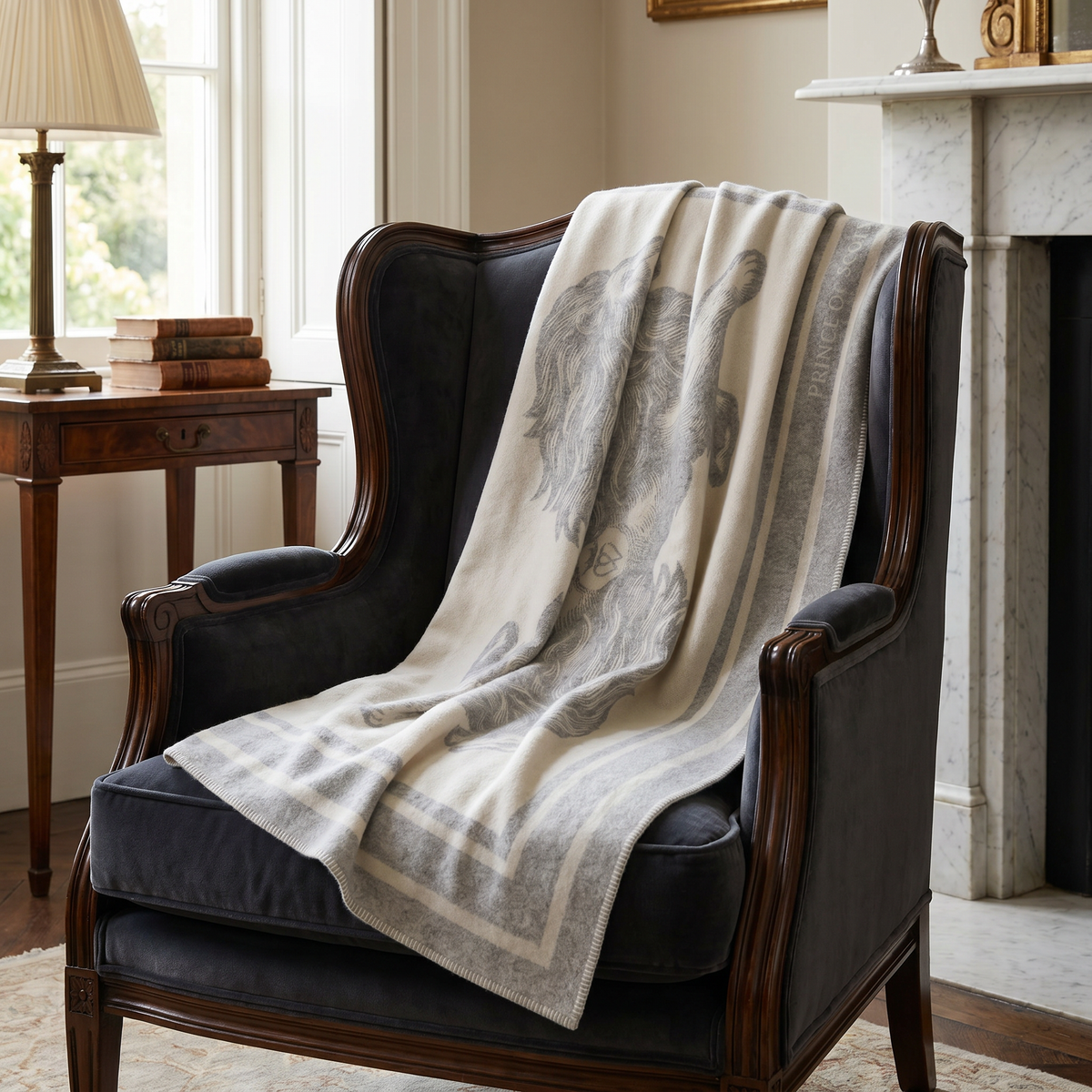 The Royal Mane Throw – Extra-Fine Italian Merino Wool