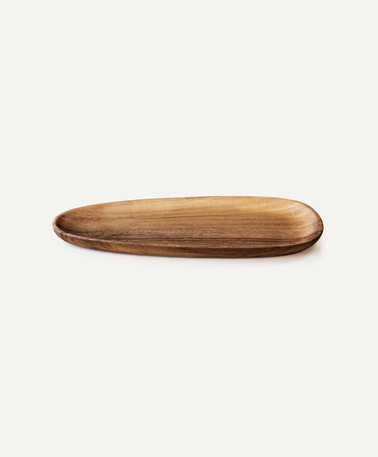 Foree Wooden Long Plate