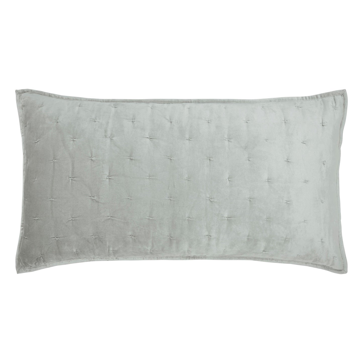 Luna Hand Pinched Velvet Quilt Sham