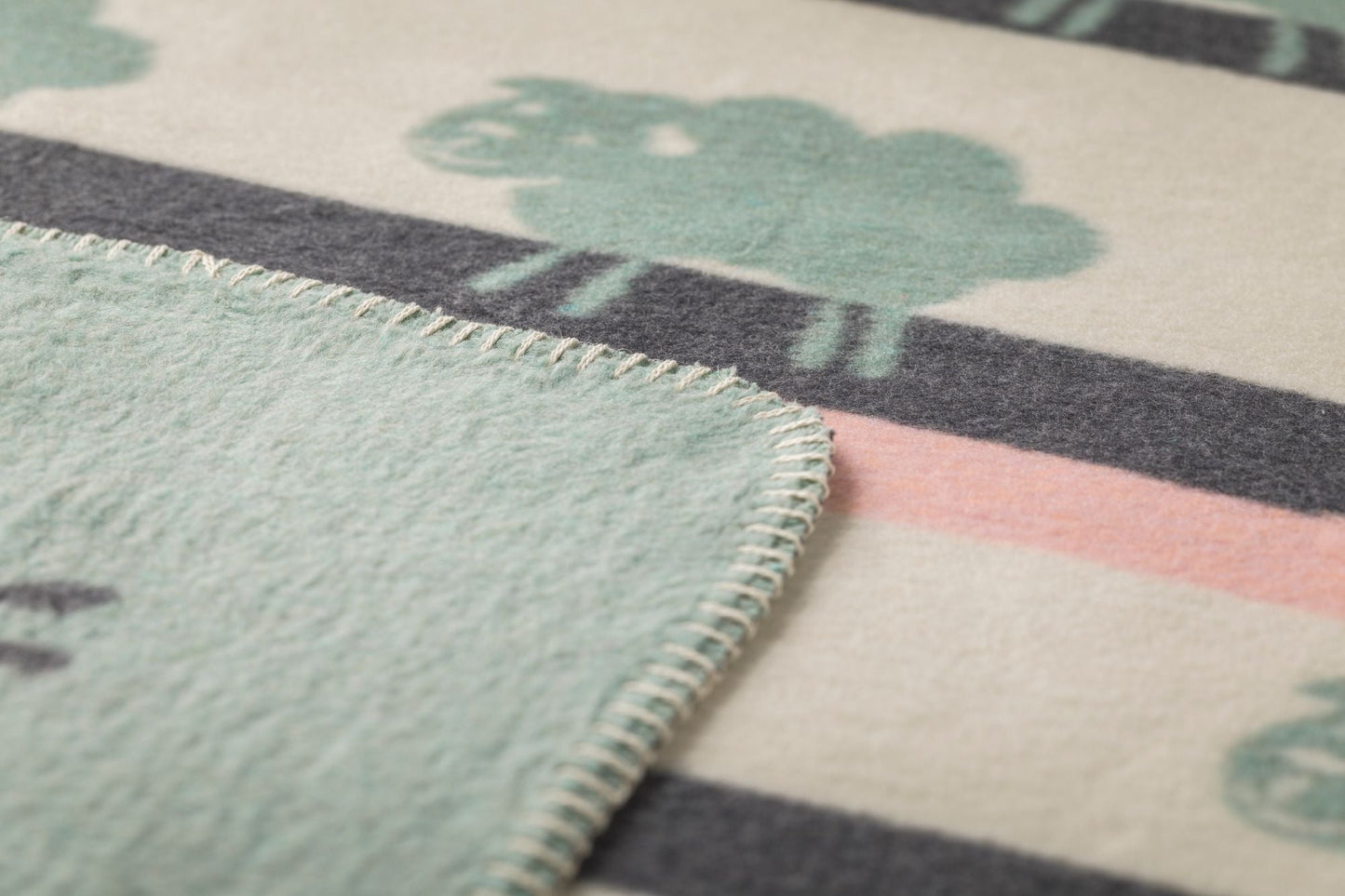 MILA Baby Blanket "Sheep Allover"