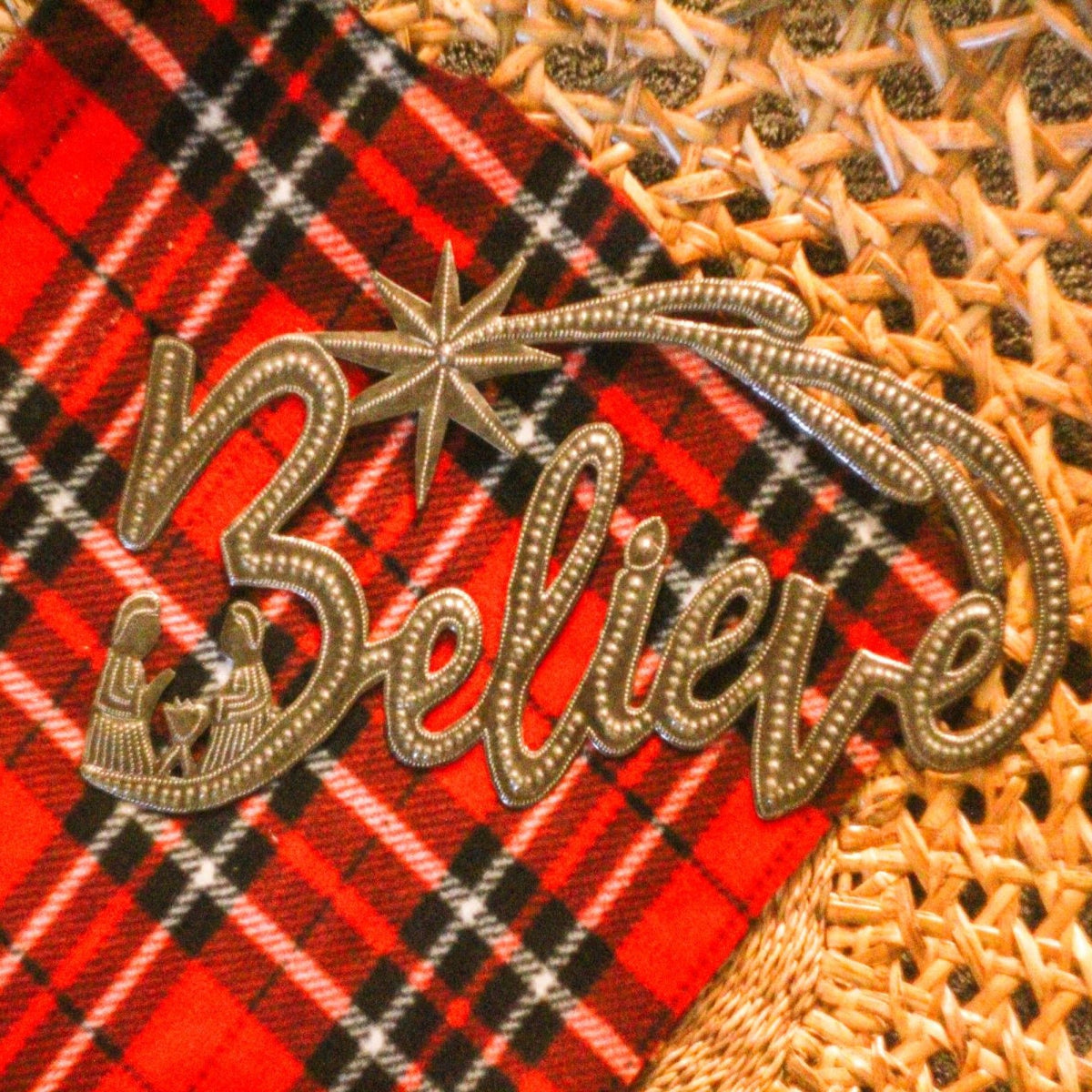 Believe Metal Art