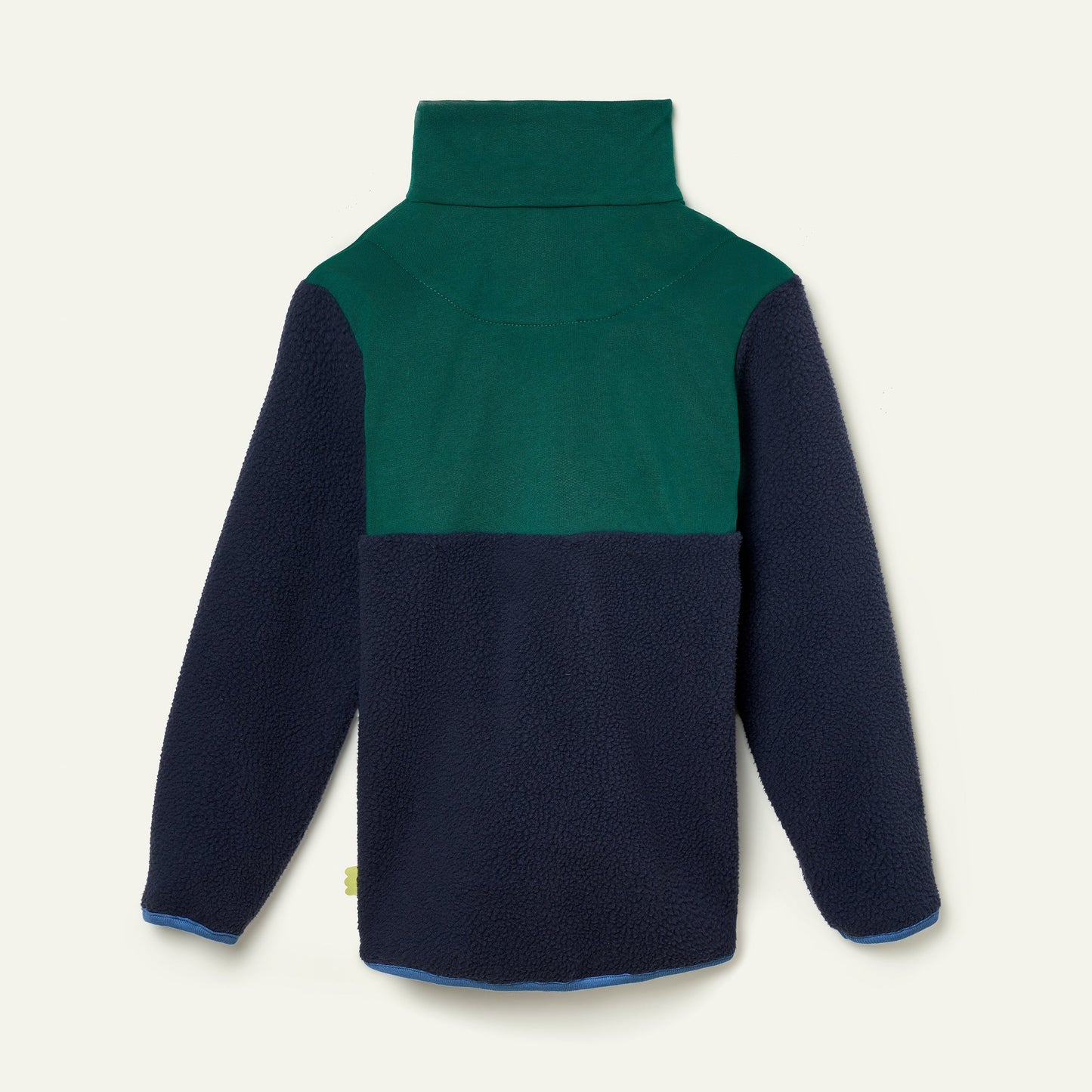 Navy Sherpa Zip Up