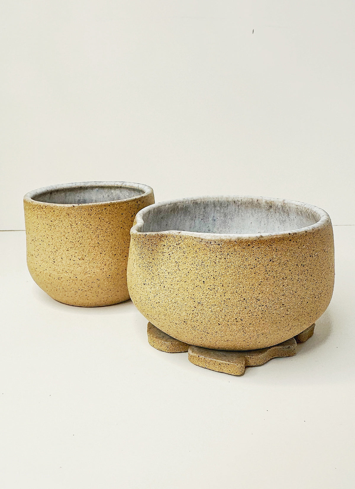 MATCHA SET Ocean Sand  (Whisk+spoon & coaster included)