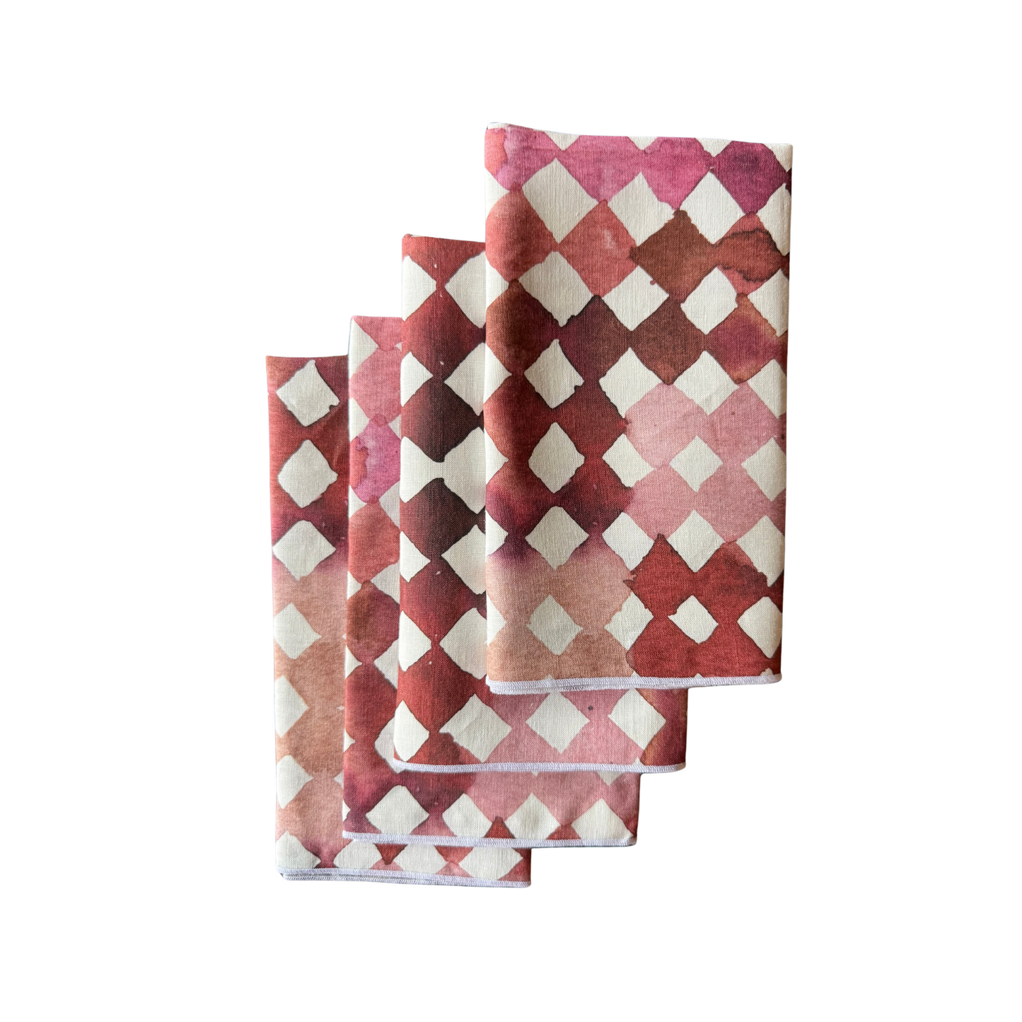 Pink Diamonds Napkin