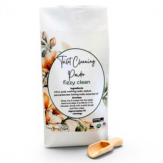 Toilet Cleaner, Fizzy Toilet Cleaning Powder