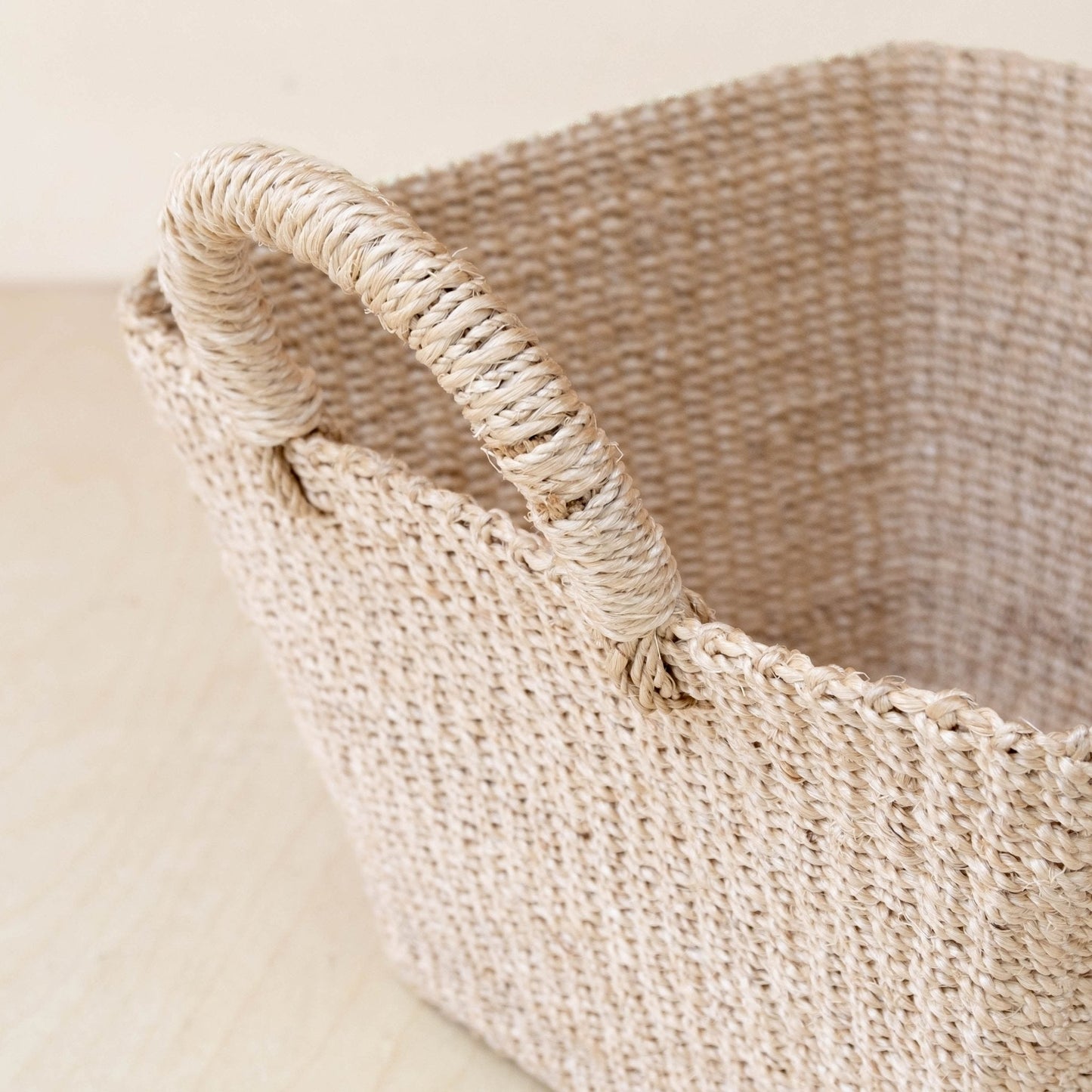 Tapered Square Tabletop Basket