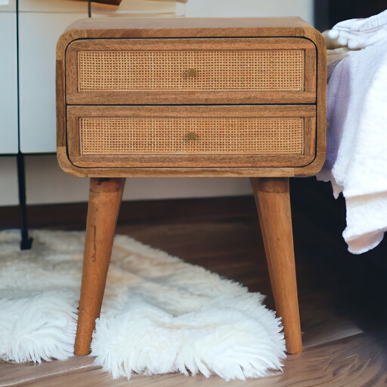 Close-knit 2-Drawer Nightstand