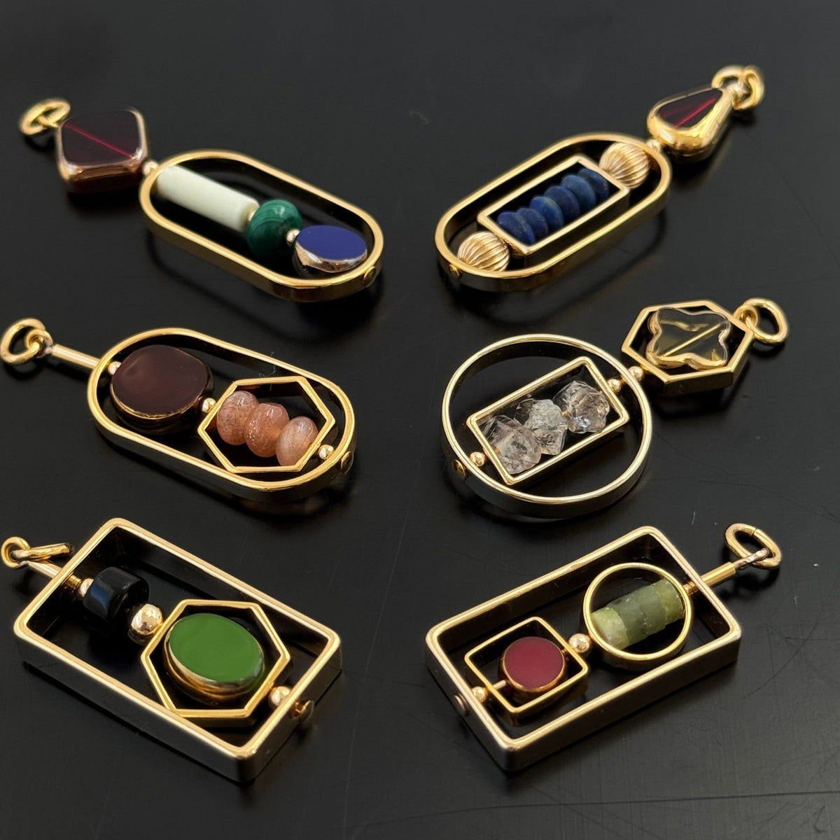 Art x Nephrite Jade Earrings