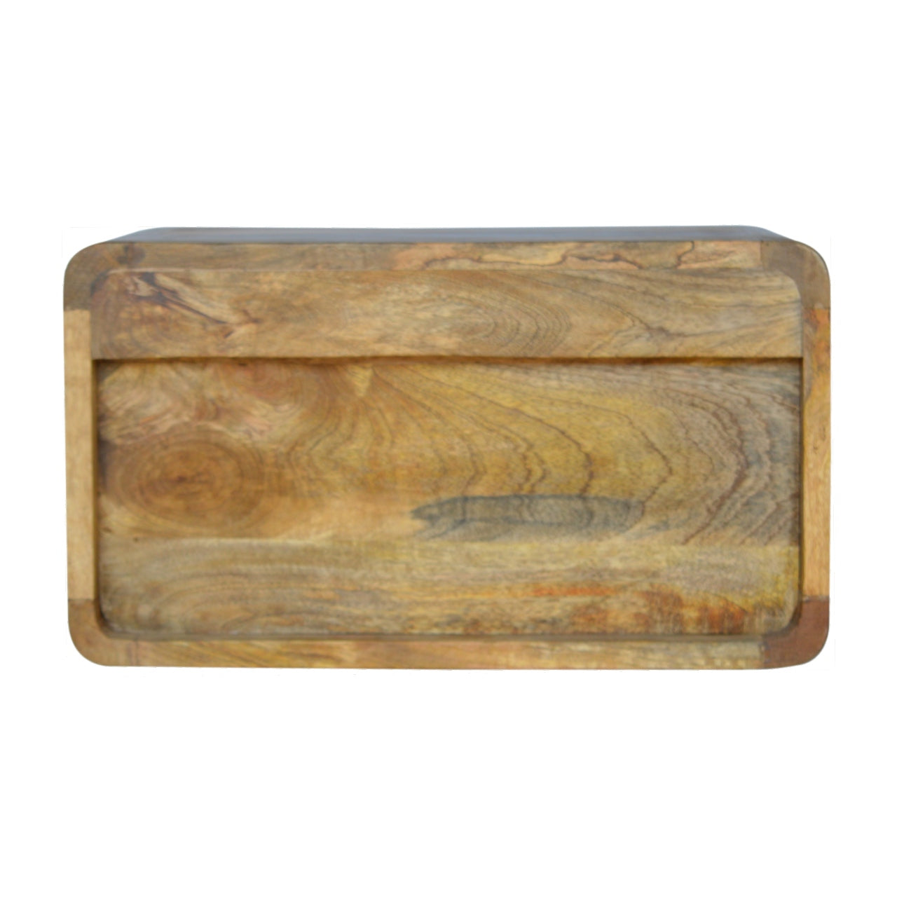 Solid Wood Floating Curve Open Slot