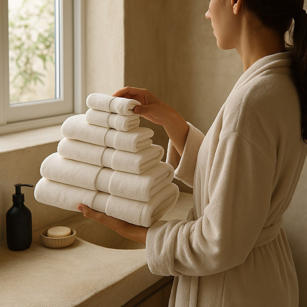 Signature Plus - Zero-Twist Bath Towels - 100% Cotton - 700 GSM