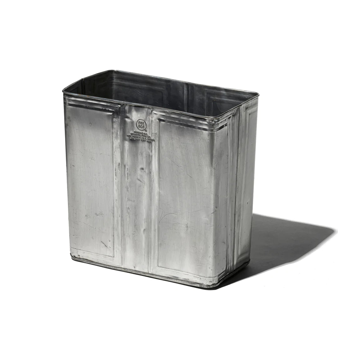 RECYCLED STEEL TRASHCAN