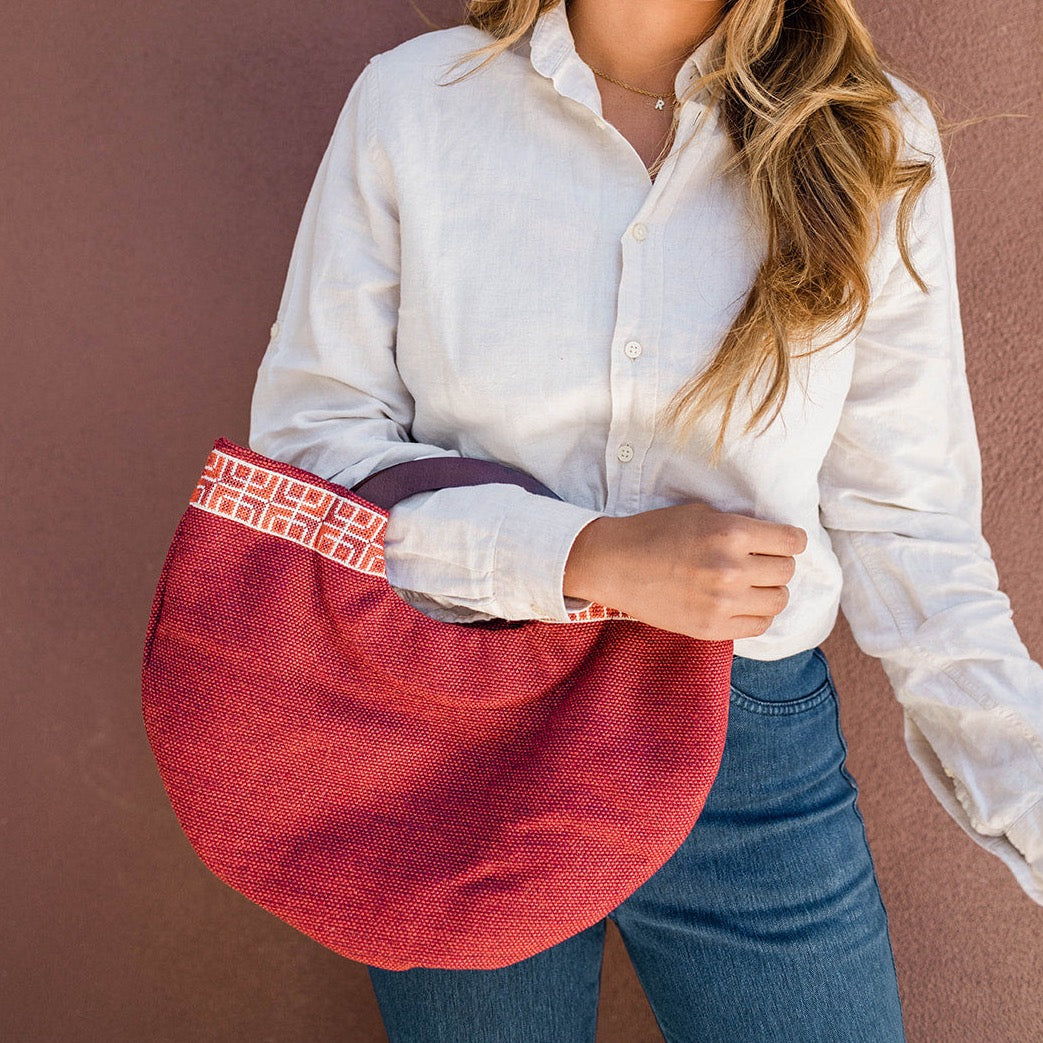 Half Moon Clutch - Red - Osadia Concept Store