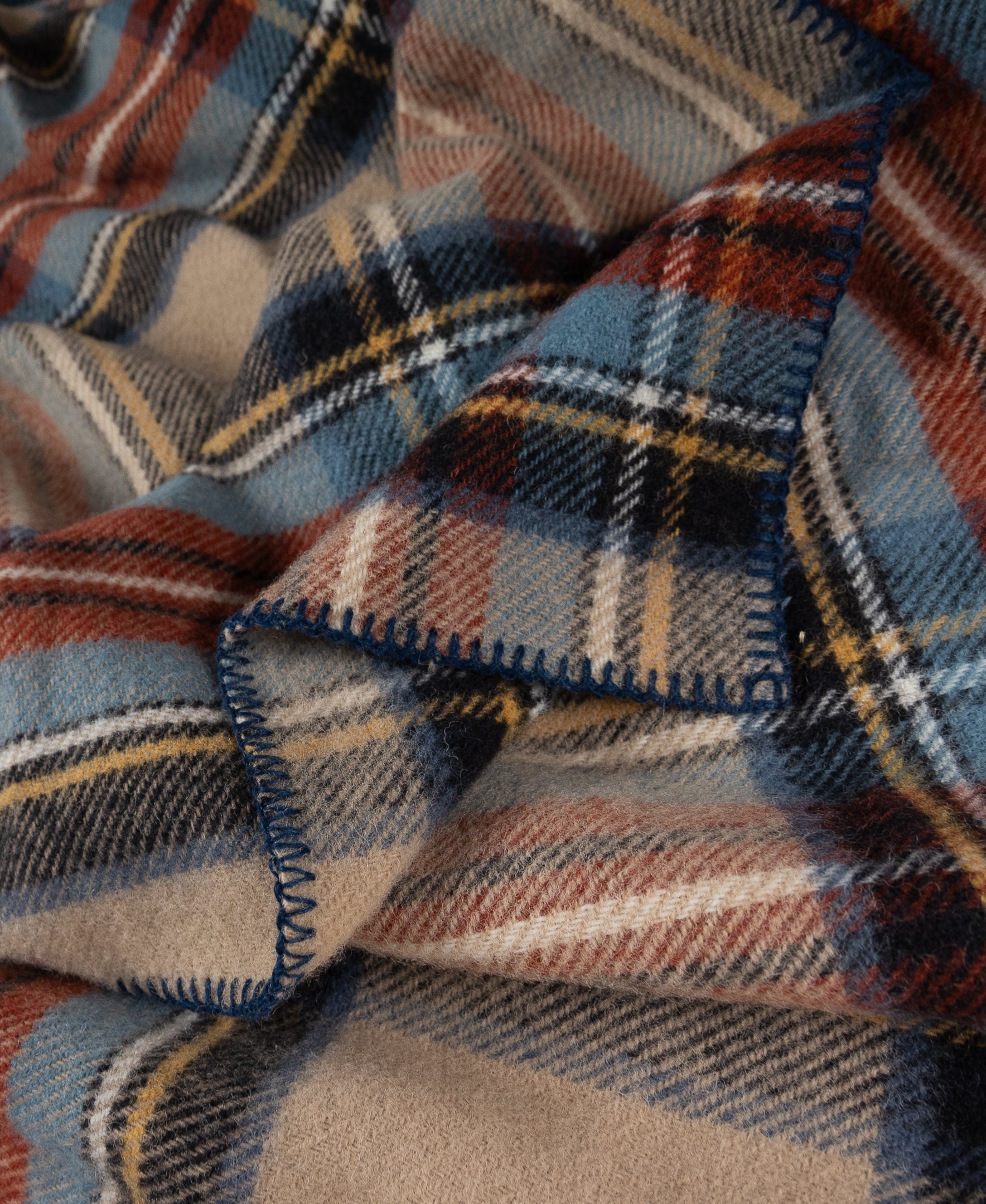 Highland Tweeds BIG Throw ~ Antique Dress Stewart ~ - Osadia Concept Store