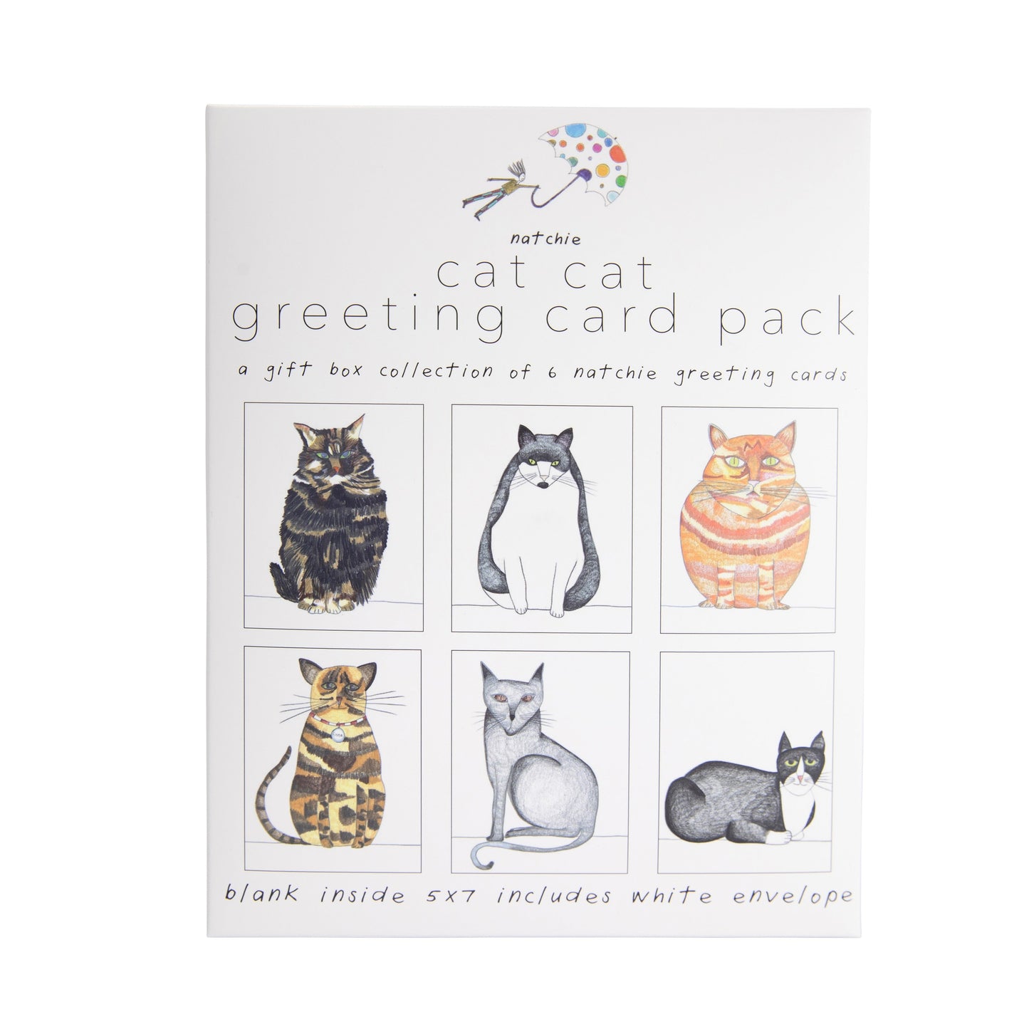 Greeting Card Pack - "Cat Cat"