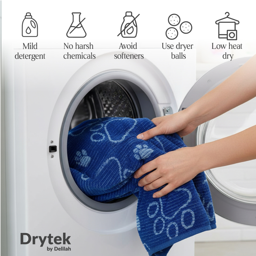 Delilah Home Drytek Dog Bath Towel