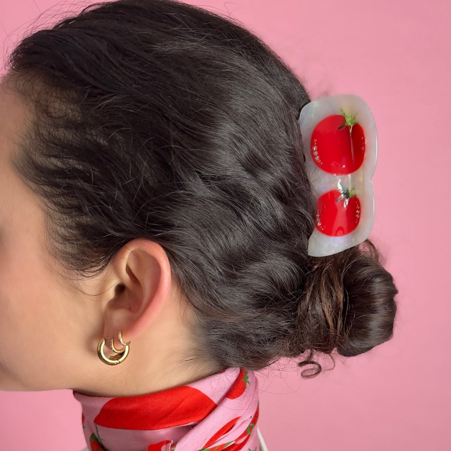 Tomatoes Hair Claw