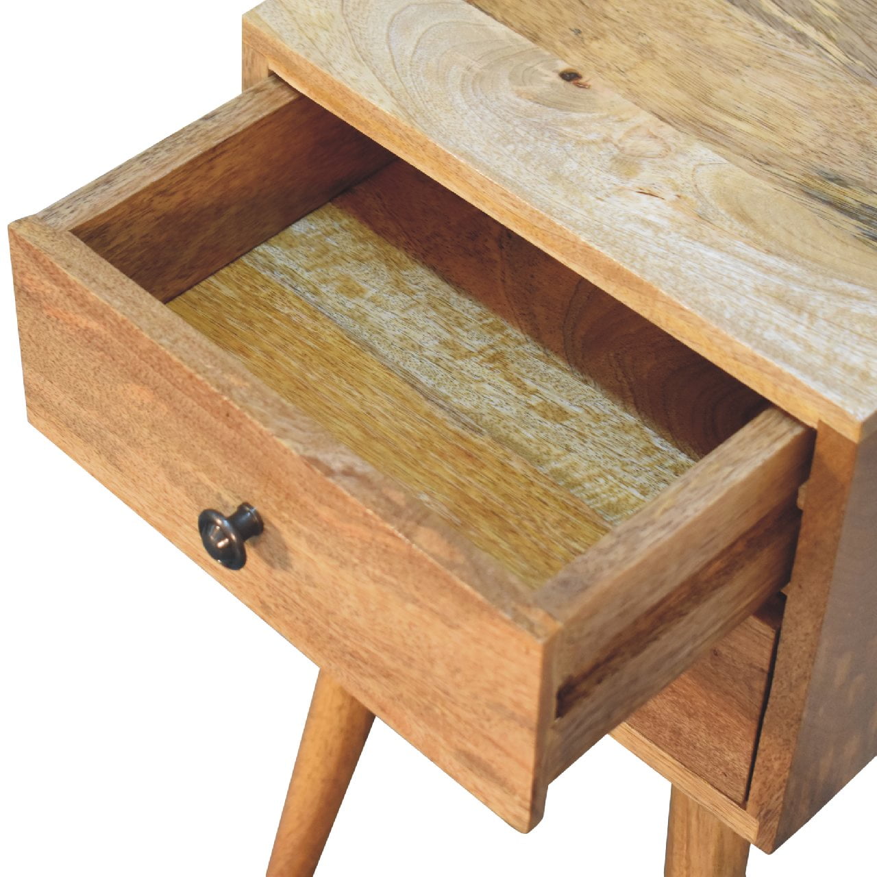 Solid Wood Mini Nightstand