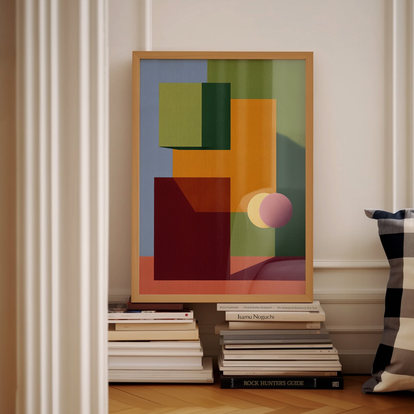 Form and Structure No. 11 — Geometric Abstract Art Print