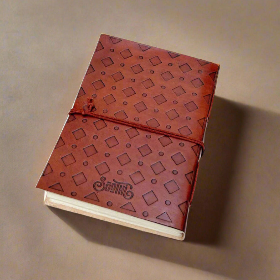 C.S. Lewis Quote Leather Journal