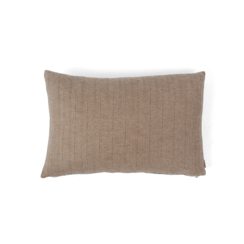 Kata Cushion Cover Only - Light Brown
