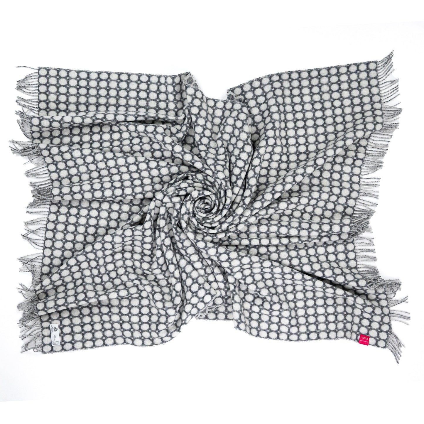 Southampton Home Merino Wool Medallion (Grey)