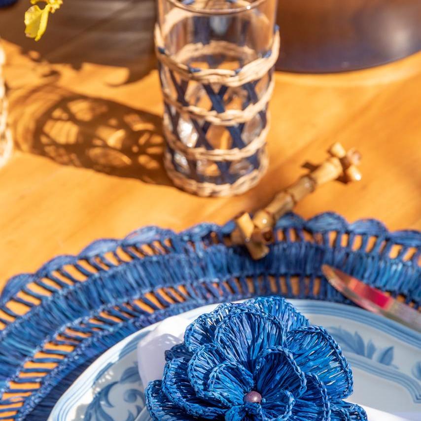 S/4 Buriti Flower Napkin Ring