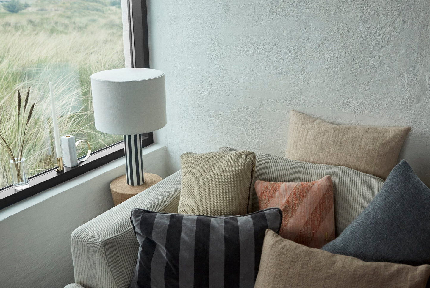 Kata Cushion Cover Only - Grey