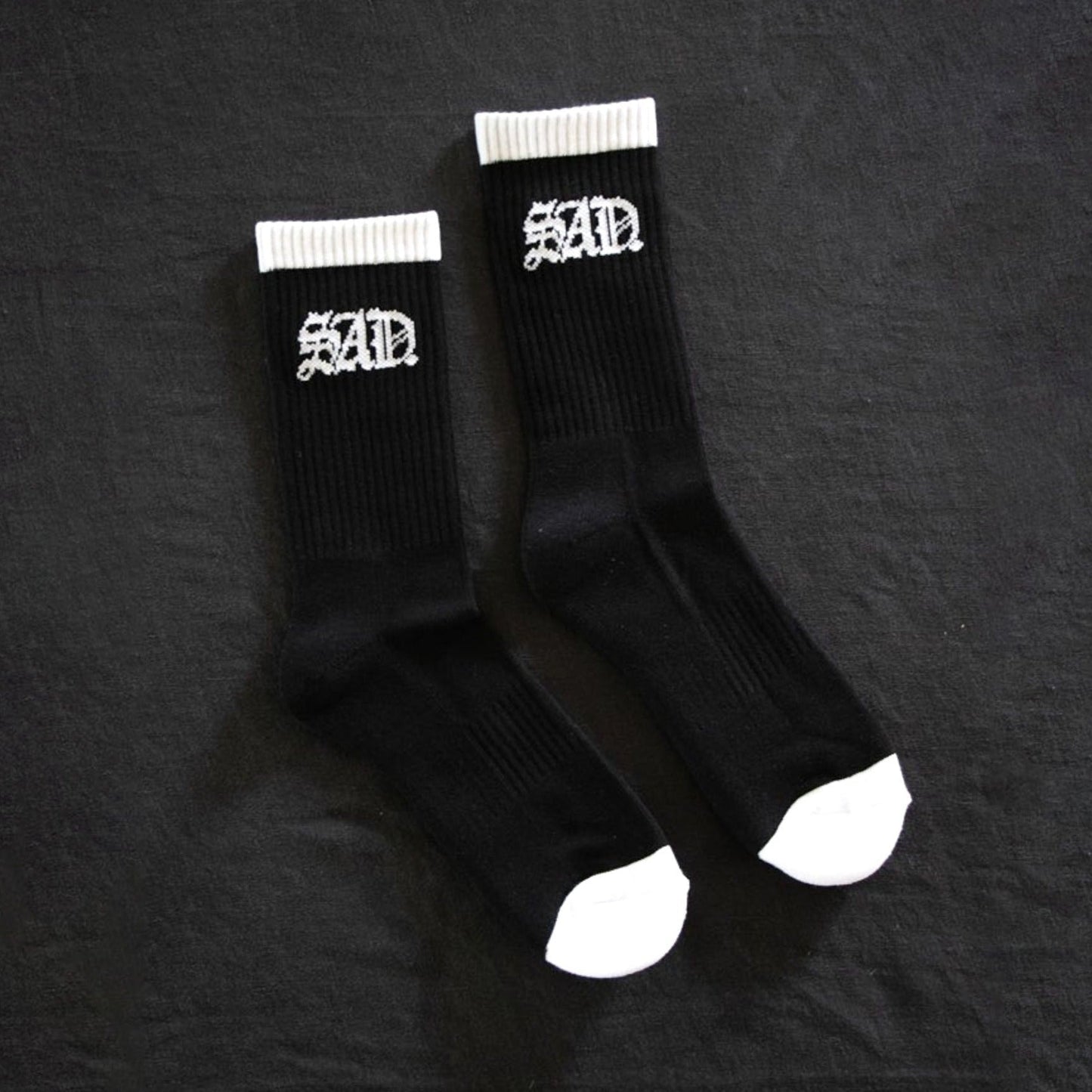 Two Sock Pack // Black + White