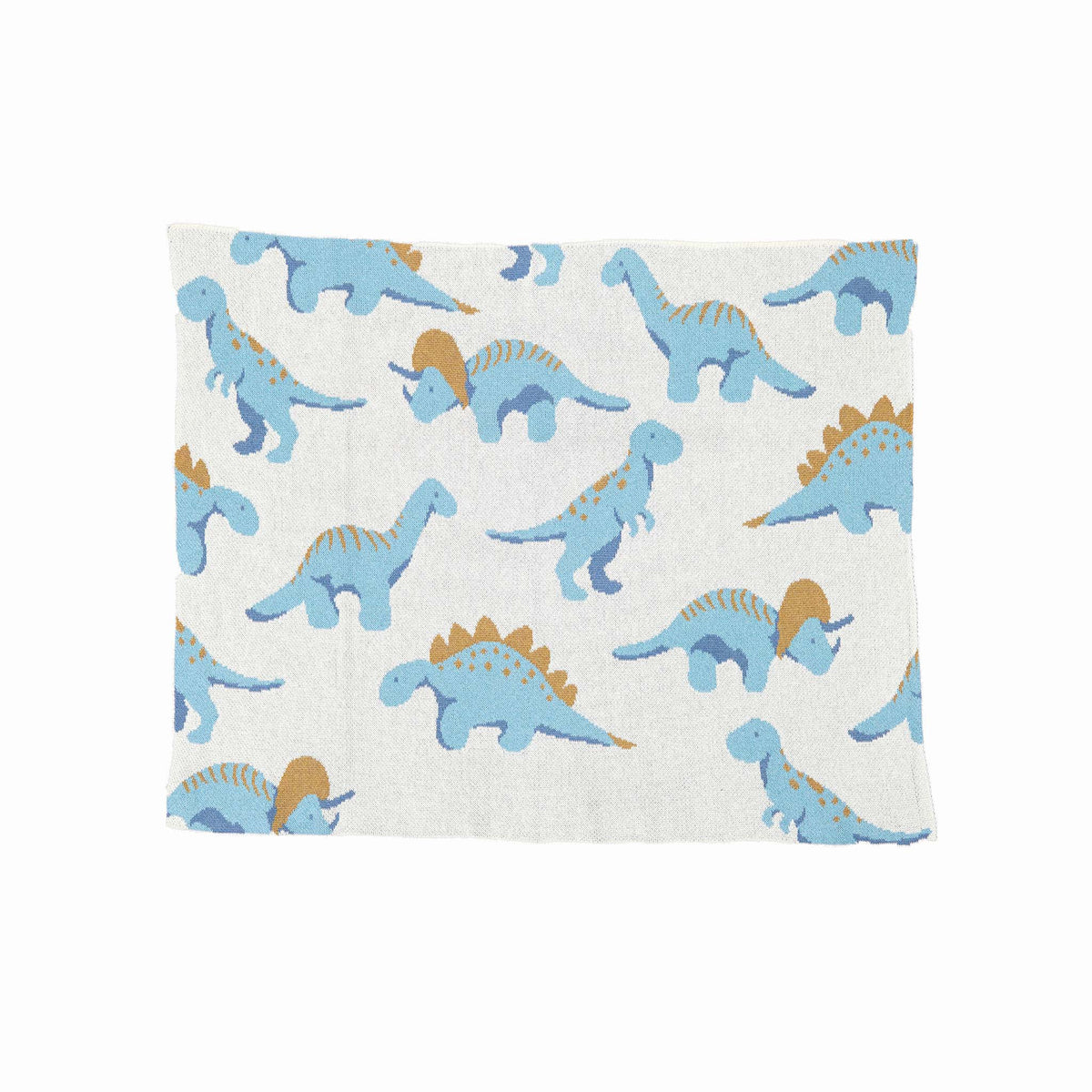 Baby Dinosaur - Cotton Knit Blanket