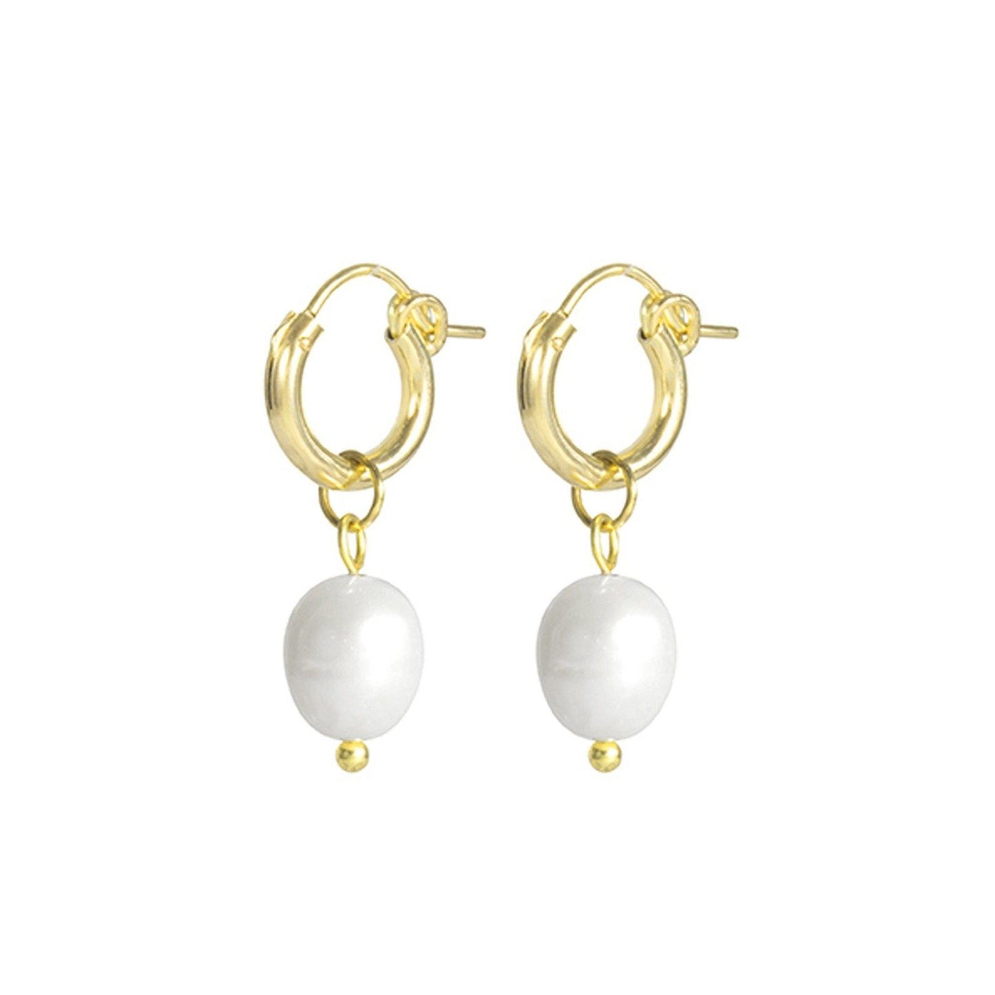 Pearl Hoops
