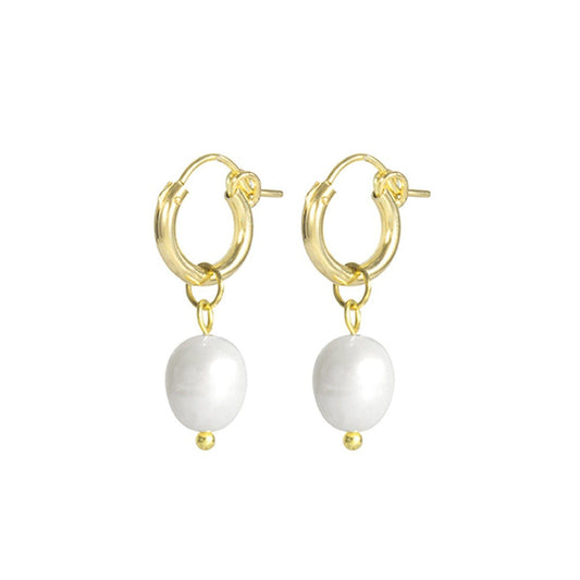 Pearl Hoops