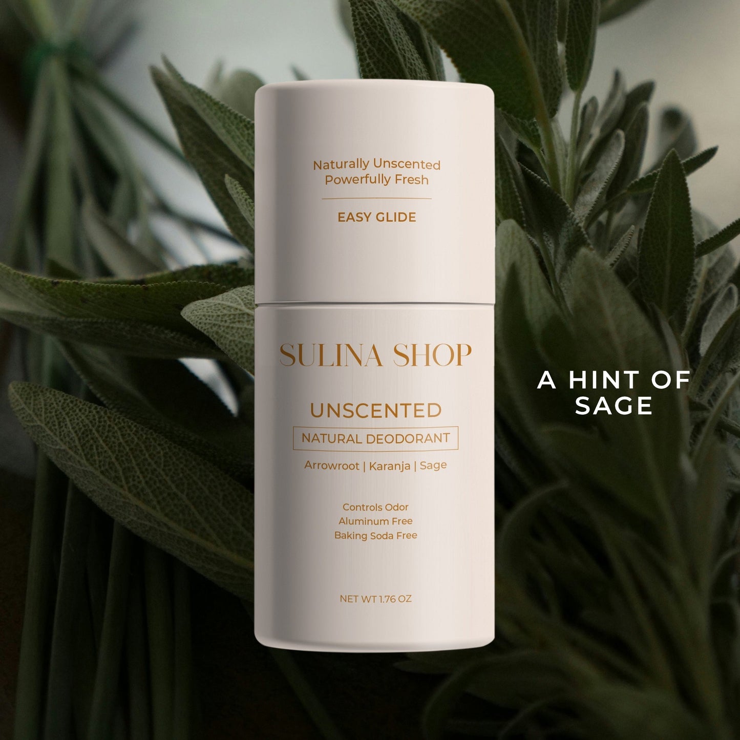 Unscented Natural Deodorant