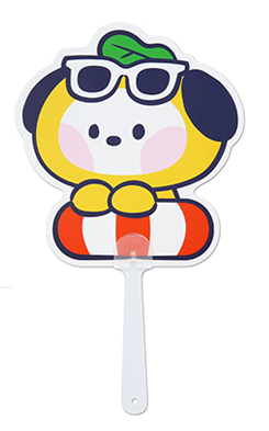 BT21 Minini Hand Fan Summer Sky