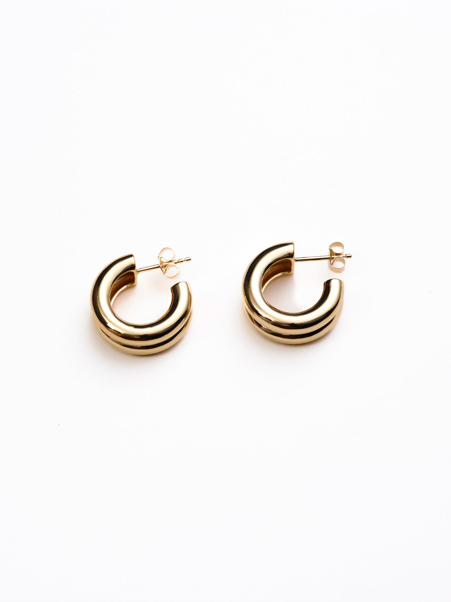 Bobby Double Hoop Earring