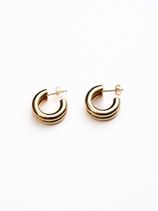 Bobby Double Hoop Earring