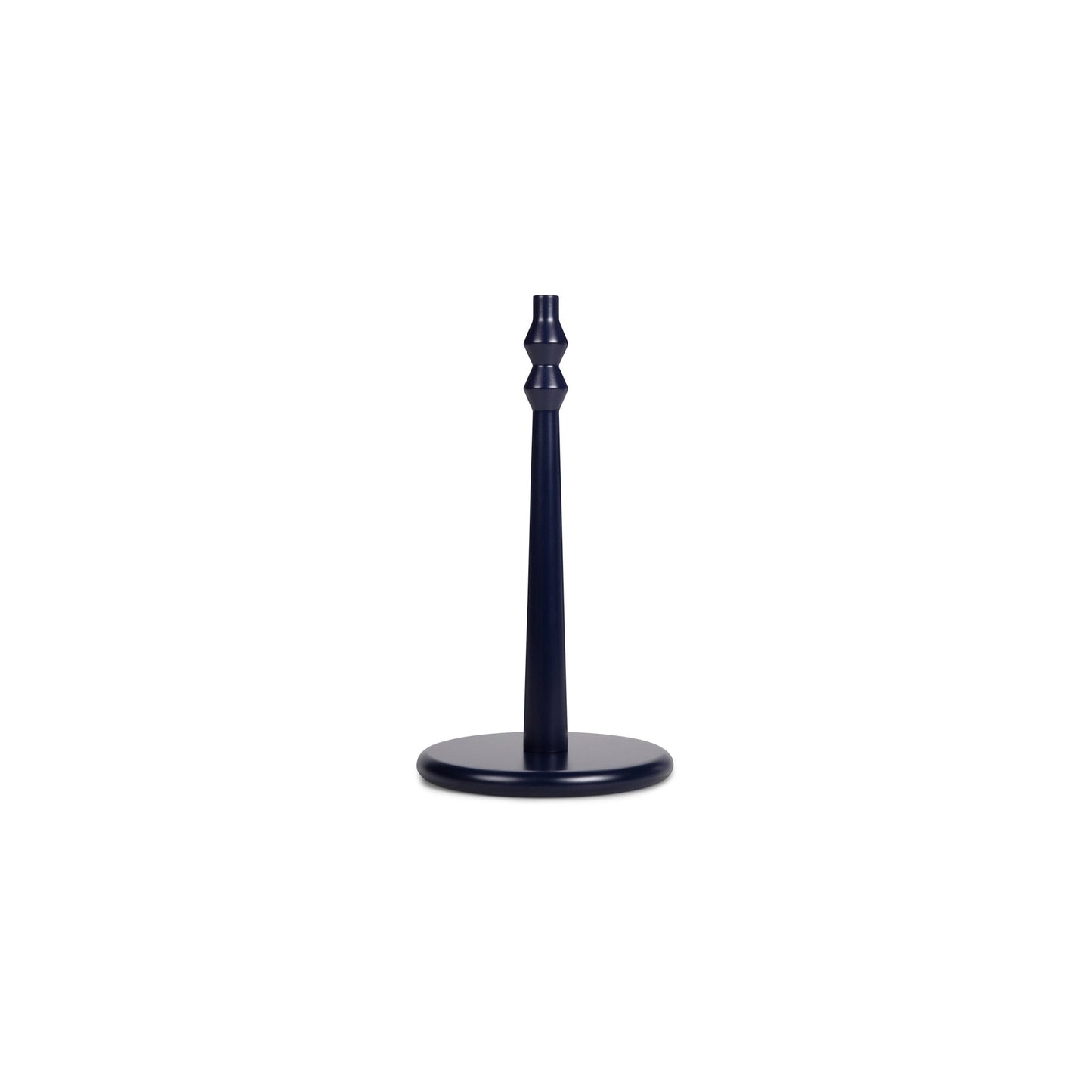 Wooden Kitchen Roll Holder in Midnight Blue