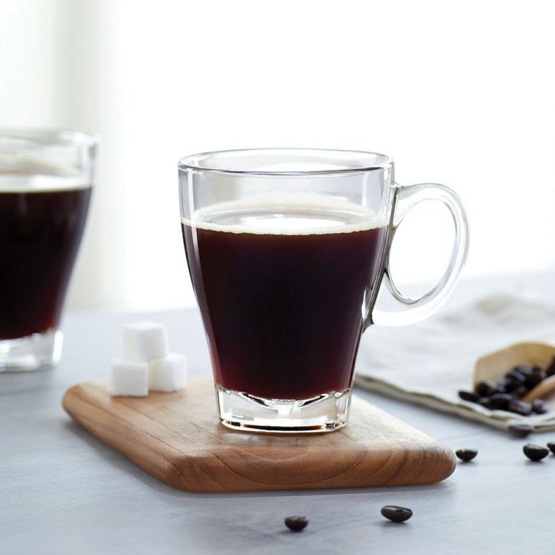 Glass Americano Coffee Cup - 12oz