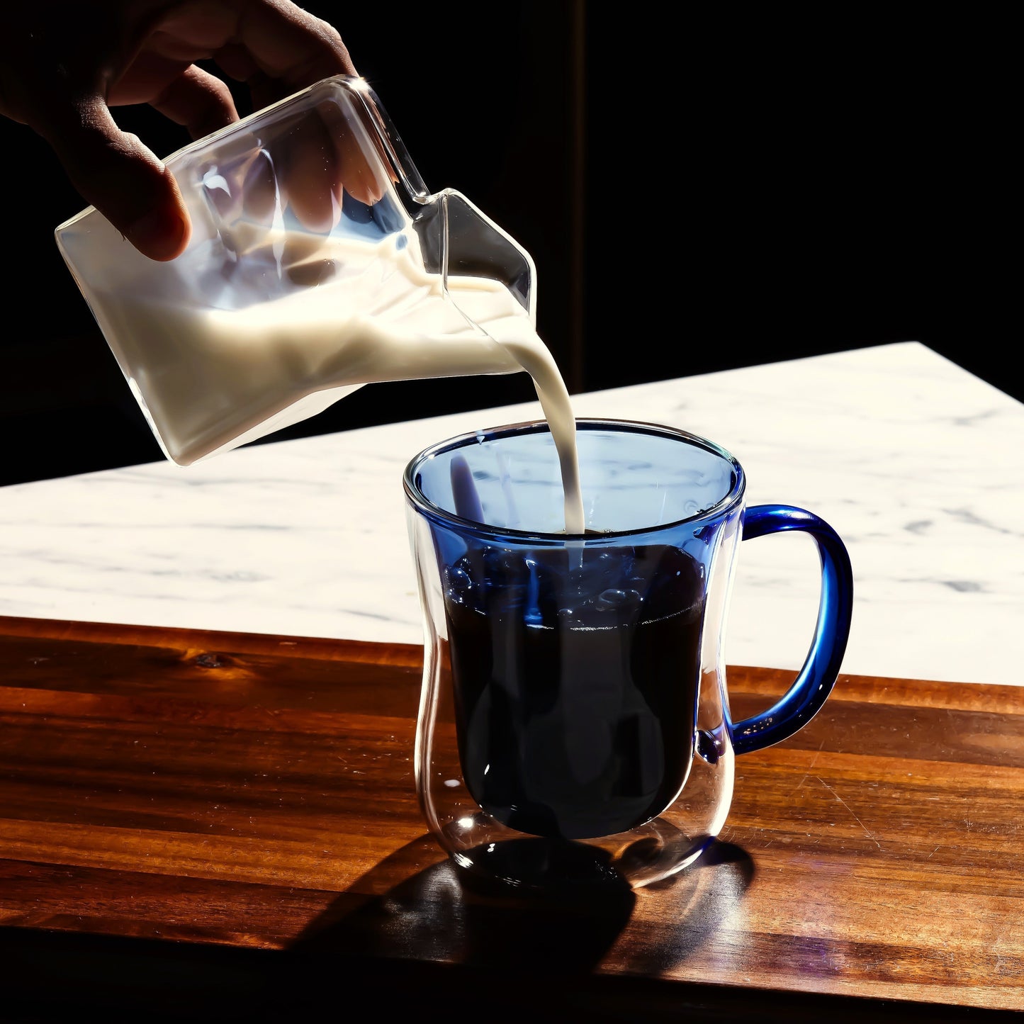 Glass Milk Carton Container - 10oz (300ml)