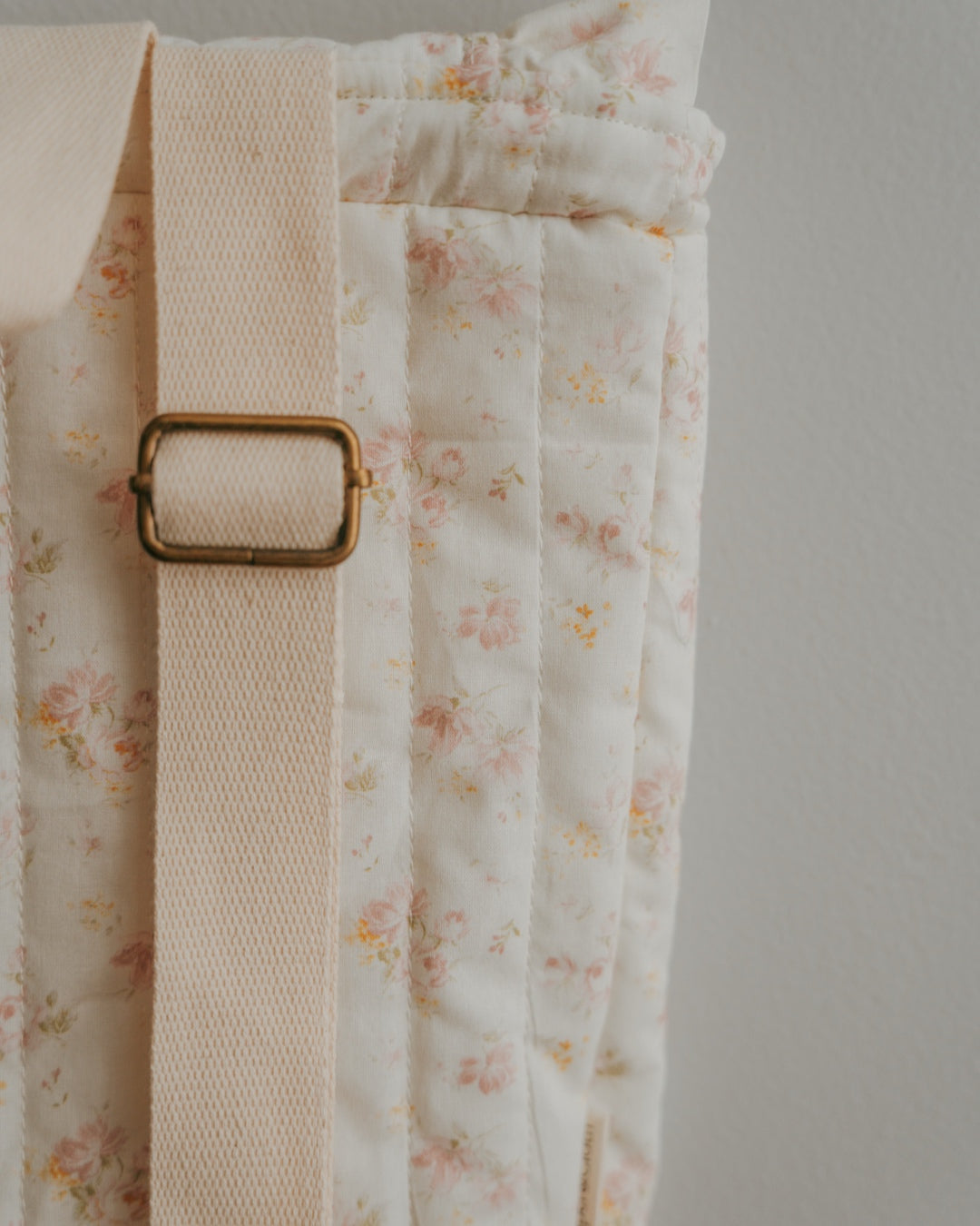 The Eloise Ruffle Backpack- Spring Petals