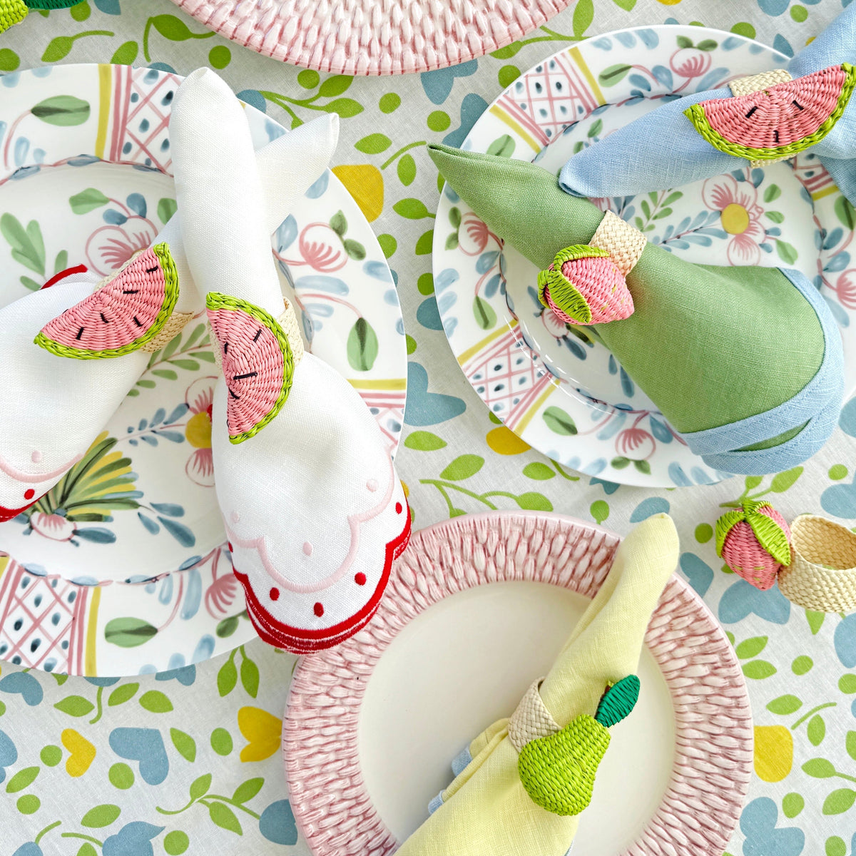 S/4 Pera Napkin Rings