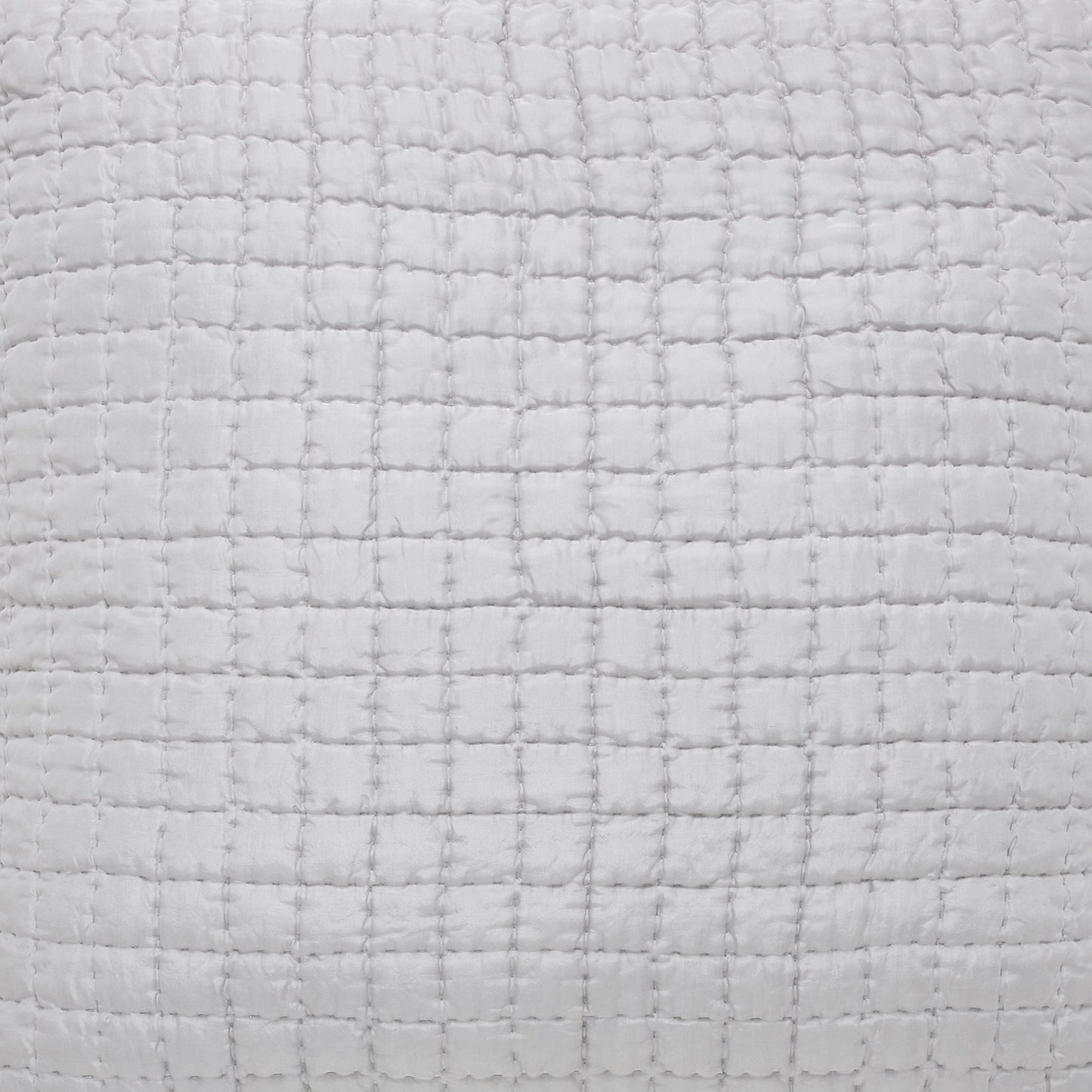 Malibu Square Quilted Silk Coverlet - Clearance