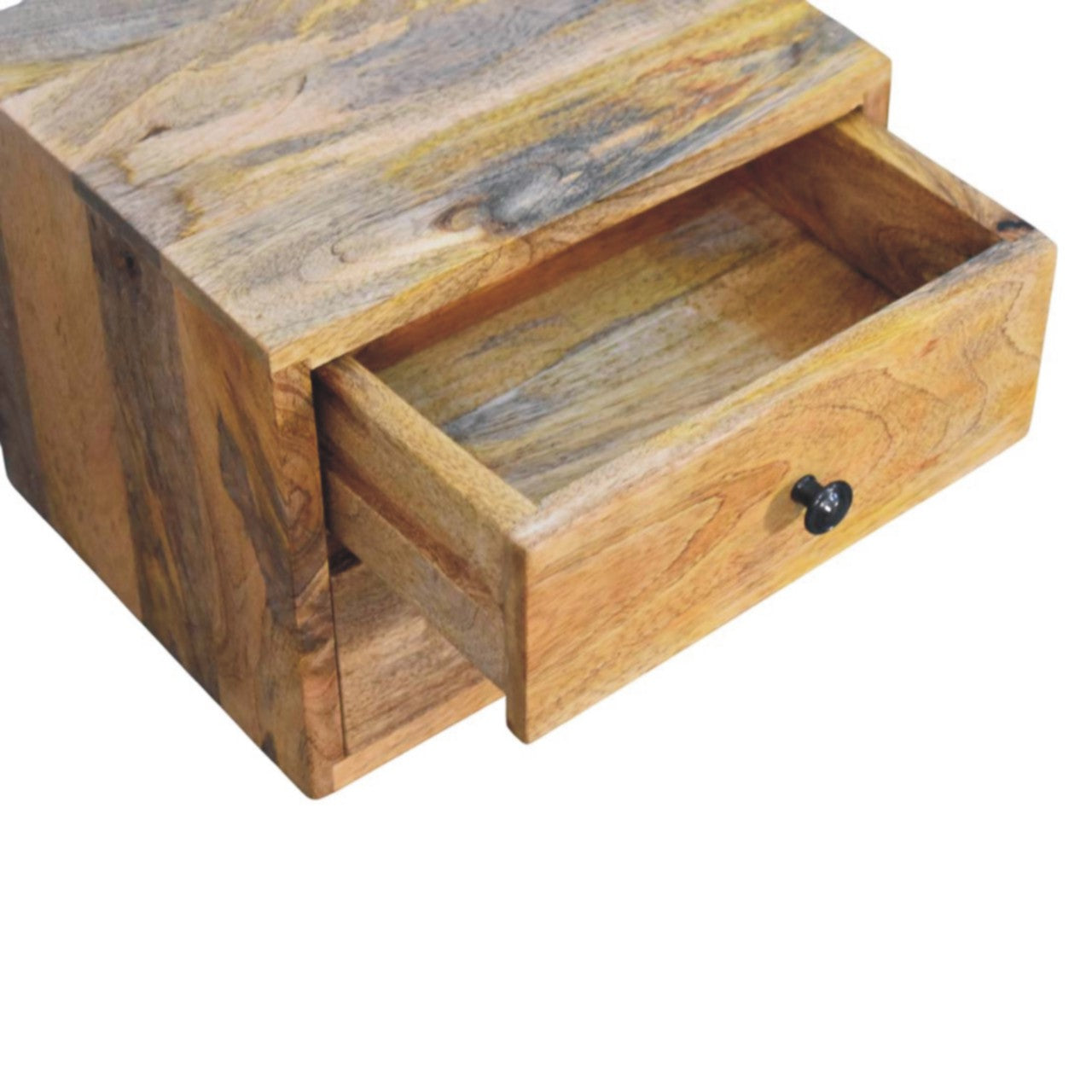Solid Wood Solis Wall-Mounted Nightstand